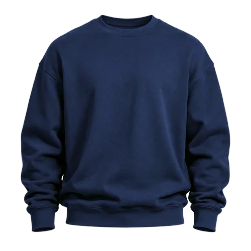 Buzo Cuello Redondo Azul Marino