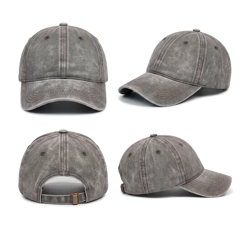 Gorra Prelavada Gris