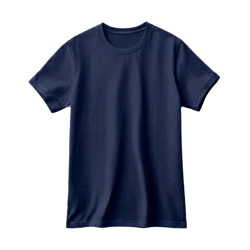 Remera Algodón Azul Marino