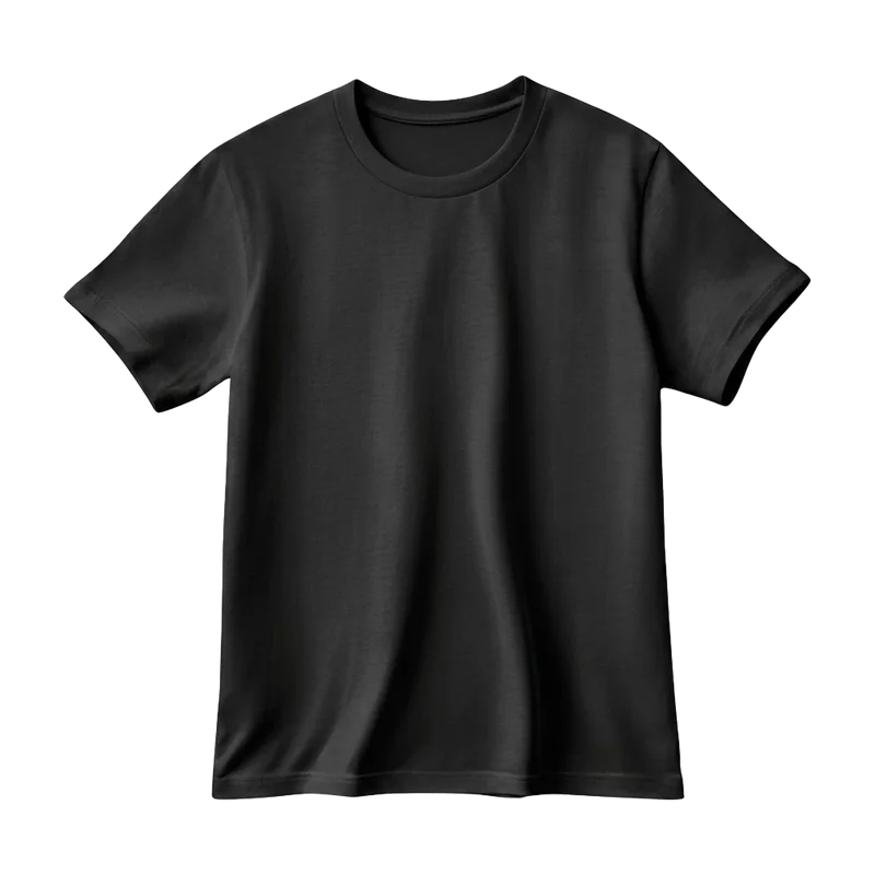 Remera Algodón Negra
